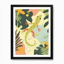 Lime Green Crested Gecko