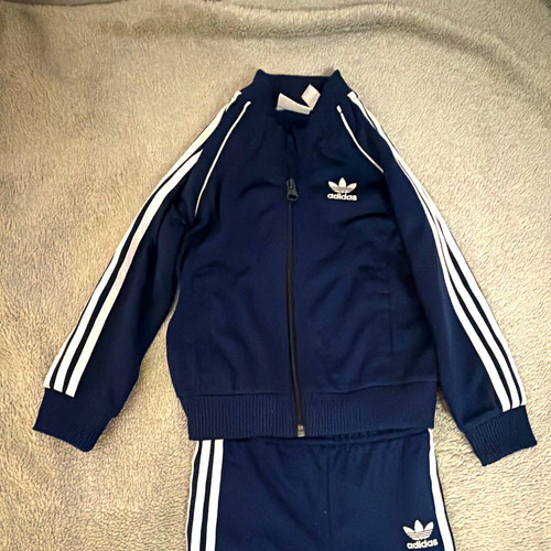 Adidas navy white 2pc - adidas,