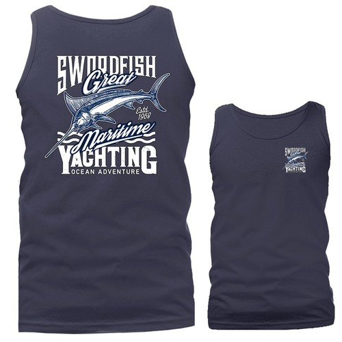 Vintage swordfish maritime - vintage,