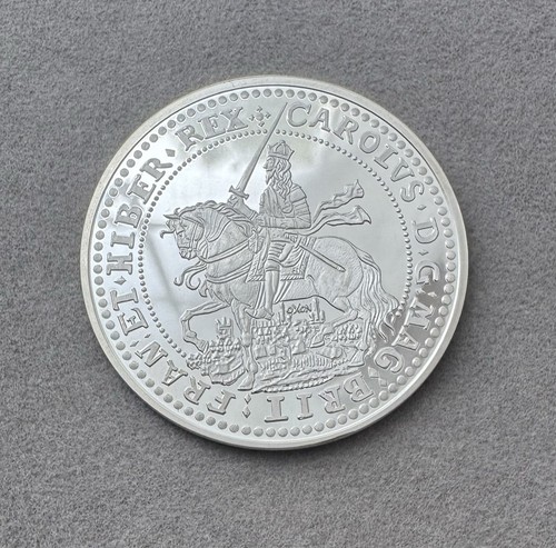Charles 1644 oxford crown - 1644,