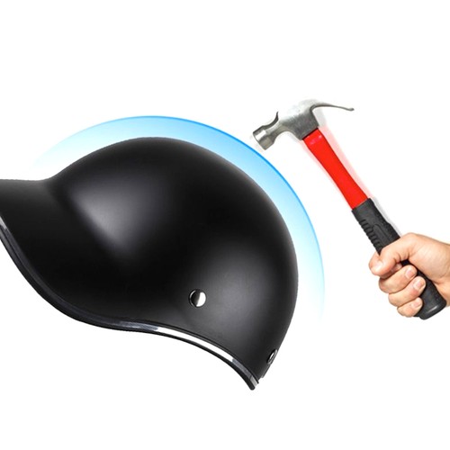 Motorcycle half helmet - half,
