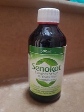 Care Senna Senokot Natural Constipation Relief Syrup 500ML Sealed