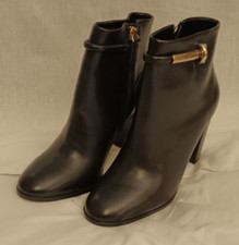 Reiss black ankle boots