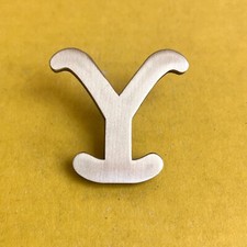 Dutton logo Yellowstone  Badge pin art pins enamel collectible