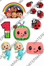 cocomelon cake toppers