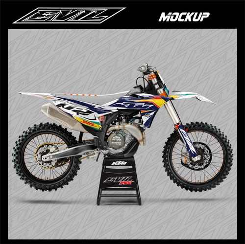 Custom graphics kit ktm sx - mx,