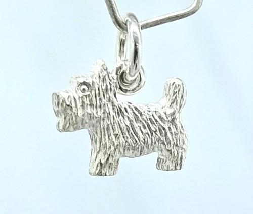 Sterling silver 925 scottie - silver,