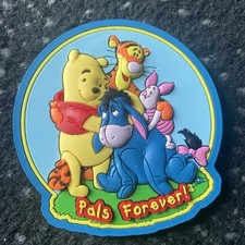 Winnie The Pooh  Eeyore  . Tigger . Piglet ..  Large Fridge Magnet PALS FOREVER