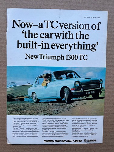 Triumph 1300 memorabilia - triumph,