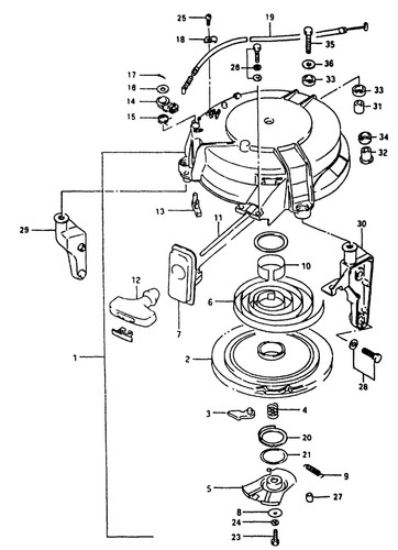 Suzuki genuine bolt dt40 - suzuki,