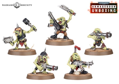 Orks gretchin nos - -,