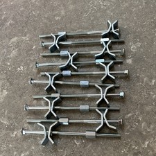 150MM KITCHEN WORKTOP JOINTING CONNECTOR BOLTS FIXING BUTTERFLY CLAMPS STEEL X10