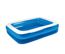 Sun Club Inflatable Rectangular Family Swimming Pool - Free Postage