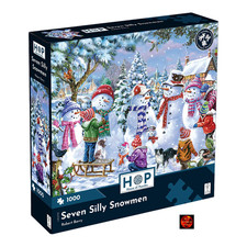 Seven silly snowmen - seven,