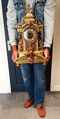 Large hеavy antique french - large,