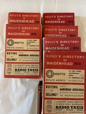Kelly's Directory of Maidenhead,  1969 & 1970, and 1972-1974