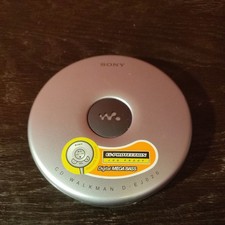 SONY D-EJ020 Portable CD Walkman Player Silver/Black G Protection
