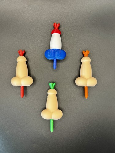 Funny novelty golf tees - novelty,