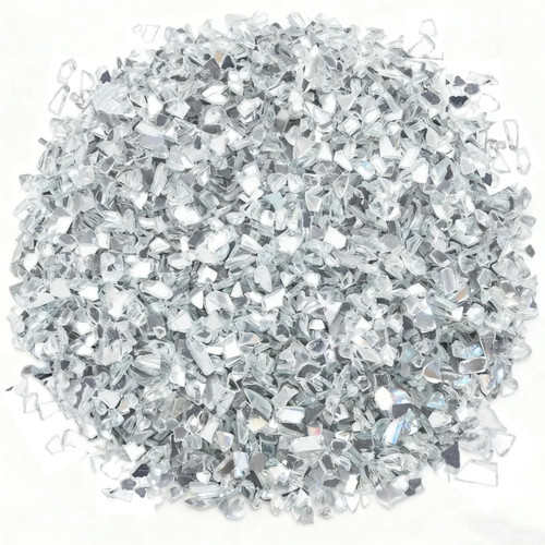 Crushed glass for crafts - crushed,
