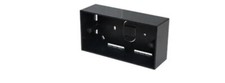 2 Gang Double Black Square