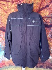 Mercedes-Benz blue nylon Rain Coat Jacket . UK men's size XL