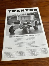 Trantor Tractor Brochure