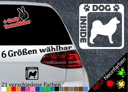 Husky inside decal sizes - husky,