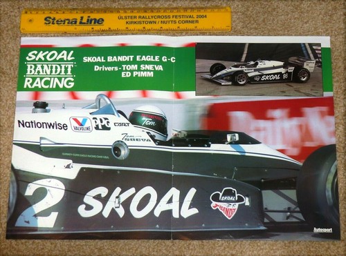 Original 1985 indycar poster - original,
