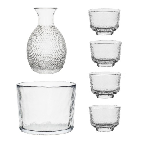 Glass sake set creative - set,