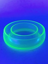 Vintage Art Deco Uranium Glass