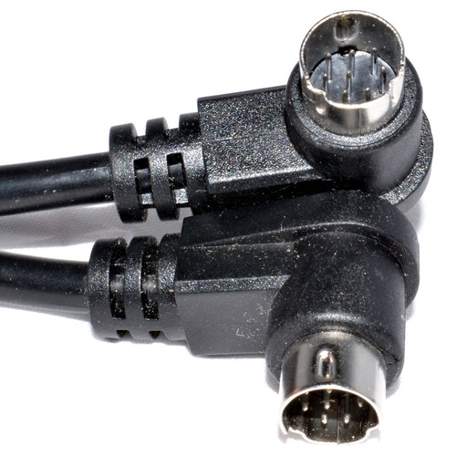 Pin mini din right angle - din,
