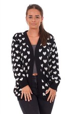New Ladies Heart Knitted