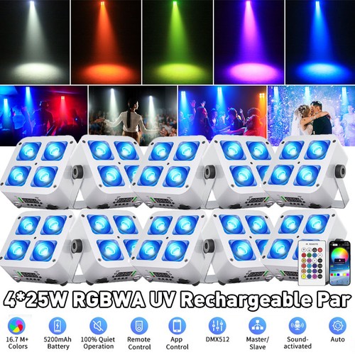 Led 4x25w rgbwa - led,