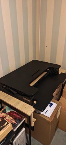 Duronic sit stand desk dm05d1 - sit,