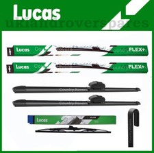 RANGE ROVER L405 WIPER BLADES 2012 to 2016 LUCAS QUALITY BRAND 24", 20" & 17"