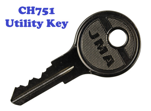 Ch751 key switch - key, keys