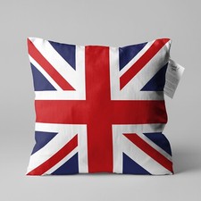 Union Jack Flag Velvet Cushion