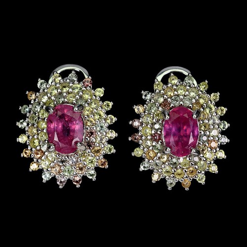 Summer 925 silver earrings - summer,