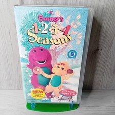 BARNEY 1,2,3,4 SEASONS VHS -