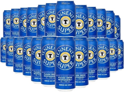 Tennent super strong - super, lager|