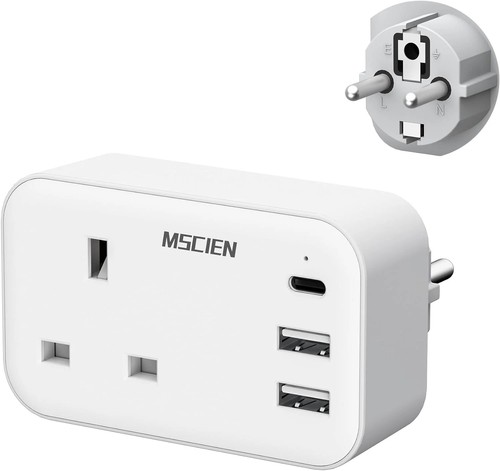 European plug adapter - to,