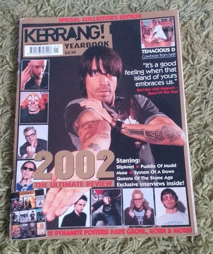 Kerrang yearbook 2002 rare - yearbook,