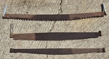 Large Sawmill Circular 28" Saw Blade + Lumberjack 2 Handle 4' + 5' Crosscut Saws