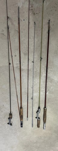Vintage fishing pole - pole, lot