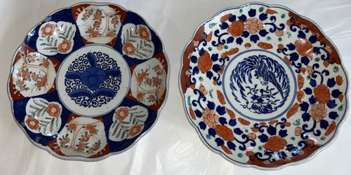 Antique japanese imari plate - japanese,