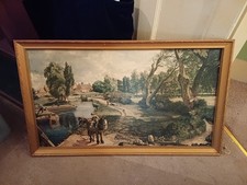 Old Print of  Landscape