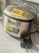 Zojirushi Pressure IH Rice Cooker 10-cups NP-HJH18 SE Plug 220V-230V