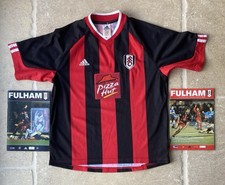 Fulham Away Shirt 2001/02 Excellent Condition Size XS Iconic Pizza Hut Shirt