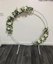  Wedding Backdrop Arch HOOP  ROUND 1-2m Garden  Balloon Frame