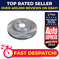 2x Brake Discs Pair Vented